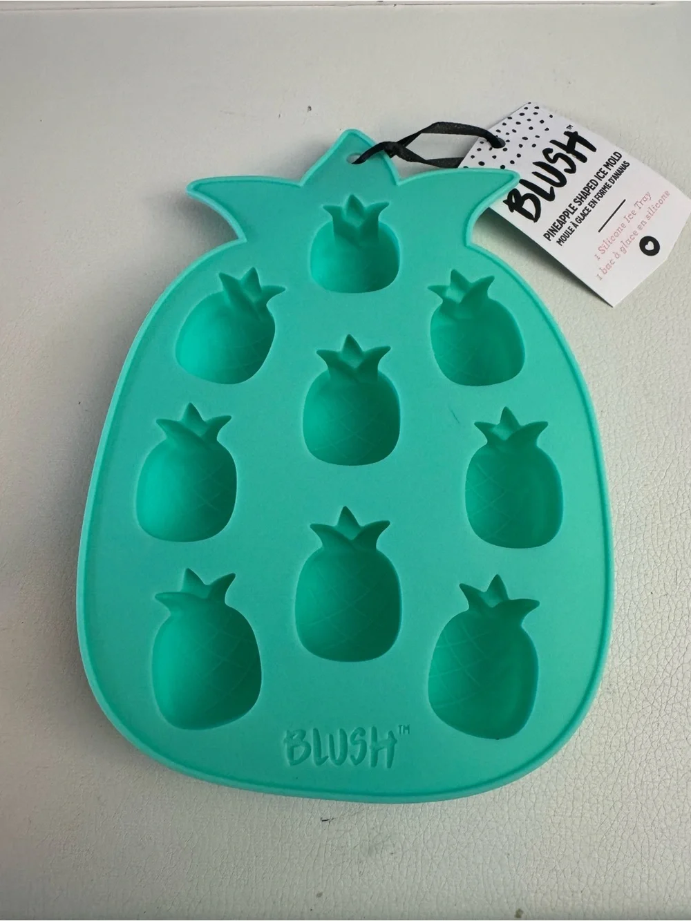 Blush Pineapple Silicone Ice Tray Set/2